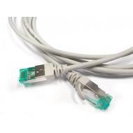 Hyperline PC-LPT-SFTP-RJ45-RJ45-C6a-1M-LSZH-GY Патч-корд S/FTP, экранированный, категория 6a (100% Fluke Component Tested), 30AWG, LSZH, 1 м, серый