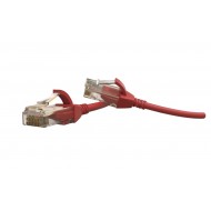 Hyperline PC-LPT-UTP-RJ45-RJ45-C6-1.5M-LSZH-RD Патч-корд U/UTP, категория 6 (100% Fluke Component Tested), 28AWG, LSZH, 1.5 м, красный