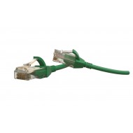 Hyperline PC-LPT-UTP-RJ45-RJ45-C6-1M-LSZH-GN Патч-корд U/UTP, категория 6 (100% Fluke Component Tested), 28AWG, LSZH, 1 м, зеленый