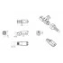 Hyperline PLUD-8P8C-S-C6-VL Разъем RJ-45 (8P8C) под витую пару, полевая заделка, категория 6, неэкранированный, для одножильного кабеля, зажимной (защелка) хвостовик, фиолетовый, IDC Hyperline PLUD-8P8C-S-C6-VL Разъем RJ-45 (8P8C) под витую пару, полевая заделка, категория 6, неэкранированный, для одножильного кабеля, зажимной (защелка) хвостовик, фиолетовый, IDC