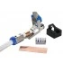 Hyperline PLUE-8P8C-S-C8-SH-BL Разъем полевой оконцовки RJ-45 (8P8C) под витую пару, для одножильного кабеля, toolless, категория 8, экранированный, накручивающийся хвостовик, синий, IDC Hyperline PLUE-8P8C-S-C8-SH-BL Разъем полевой оконцовки RJ-45 (8P8C) под витую пару, для одножильного кабеля, toolless, категория 8, экранированный, накручивающийся хвостовик, синий, IDC