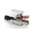 Hyperline PLUF-8P8C-S-C6-SH Разъем RJ-45 (8P8C) под витую пару, полевая заделка, категория 6, экранированный, для одножильного кабеля (внешний диаметр кабеля 6-8 мм, 23-26 AWG), накручивающийся хвостовик Hyperline PLUF-8P8C-S-C6-SH Разъем RJ-45 (8P8C) под витую пару, полевая заделка, категория 6, экранированный, для одножильного кабеля (внешний диаметр кабеля 6-8 мм, 23-26 AWG), накручивающийся хвостовик