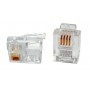 Hyperline PLUG-6P4C-P-C2-100 Телефонный разъем RJ-12(6P4C) (3 µ/ 3 микродюйма) (100 шт) Hyperline PLUG-6P4C-P-C2-100 Телефонный разъем RJ-12(6P4C) (3 µ/ 3 микродюйма) (100 шт)