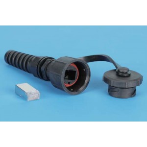 Hyperline PLUG-IE-8P8C-P-C5-SH Промышленный разъем RJ-45 (8P8C) под витую пару, IP67, категория 5e, с защитной крышкой, экранированный (SH) Hyperline PLUG-IE-8P8C-P-C5-SH Промышленный разъем RJ-45 (8P8C) под витую пару, IP67, категория 5e, с защитной крышкой, экранированный (SH)