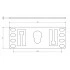 Hyperline PMR-1U-TM-RAL9005 Кронштейн 1U, Т-пазы и с перфорацией под крепеж типа монетка, цвет черный RAL9005 (8 шт. в комплекте) Hyperline PMR-1U-TM-RAL9005 Кронштейн 1U, Т-пазы и с перфорацией под крепеж типа монетка, цвет черный RAL9005 (8 шт. в комплекте)