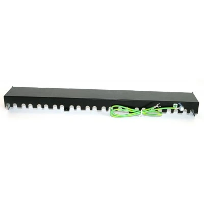 Hyperline PP2-19-24-8P8C-C6A-SH-110D Патч-панель 19, 1U, 24 порта RJ-45 полн. экран., категория 6A, Dual IDC Hyperline PP2-19-24-8P8C-C6A-SH-110D Патч-панель 19, 1U, 24 порта RJ-45 полн. экран., категория 6A, Dual IDC