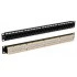 Hyperline PP3-19-16-8P8C-C6-110D Патч-панель 19, 1U, 16 портов RJ-45, категория 6, Dual IDC, ROHS, цвет черный (задний кабельный организатор в комплекте) Hyperline PP3-19-16-8P8C-C6-110D Патч-панель 19, 1U, 16 портов RJ-45, категория 6, Dual IDC, ROHS, цвет черный (задний кабельный организатор в комплекте)