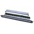 Hyperline PP3-19-24-8P8C-C5E-SH-110D Патч-панель 19, 1U, 24 порта RJ-45 полн. экран., категория 5e, Dual IDC, ROHS, цвет черный Hyperline PP3-19-24-8P8C-C5E-SH-110D Патч-панель 19, 1U, 24 порта RJ-45 полн. экран., категория 5e, Dual IDC, ROHS, цвет черный