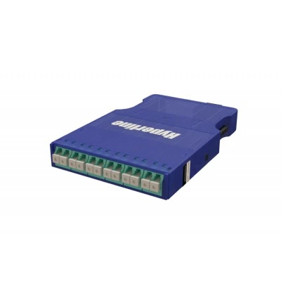 Hyperline PPTR-CSS-1-6xDLC-MM/AQ-BL Корпус кассеты для оптических претерминированных решений, 6 дуплексных портов LC/PC, ввод кабеля, возможна установка проходного адаптера MPO, для многомодового кабеля, синий корпус/порты цвет аква Hyperline PPTR-CSS-1-6xDLC-MM/AQ-BL Корпус кассеты для оптических претерминированных решений, 6 дуплексных портов LC/PC, ввод кабеля, возможна установка проходного адаптера MPO, для многомодового кабеля, синий корпус/порты цвет аква