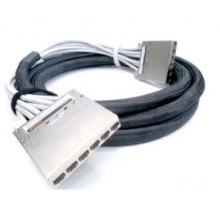 Hyperline PPTR-CT-CSS/C6AS-D-CSS/C6AS-LSZH-10M-GY Претерминированная медная кабельная сборка с кассетами на обоих концах, категория 6A, экранированная, LSZH, 10 м, цвет серый
