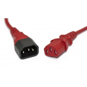 Hyperline PWC-IEC13-IEC14-3.0-RD Кабель питания монитор-компьютер IEC 320 C13 - IEC 320 C14 (3x1.0), 10A, прямая вилка, 3м, цвет красный (ПВС-АП-3*1,0-250-C13C14-10-3,0 ГОСТ 30851.1-2002 (МЭК 60320-1:1994)) Hyperline PWC-IEC13-IEC14-3.0-RD Кабель питания монитор-компьютер IEC 320 C13 - IEC 320 C14 (3x1.0), 10A, прямая вилка, 3м, цвет красный (ПВС-АП-3*1,0-250-C13C14-10-3,0 ГОСТ 30851.1-2002 (МЭК 60320-1:1994))