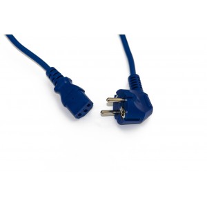 Hyperline PWC-IEC13-SHM-3.0-BL Кабель питания компьютера (Schuko+C13) (3x1.0), 10A, угловая вилка, 3м, цвет синий (ПВС-АП-3*1,0-250-S22C13-10-3,0 ГОСТ 28244-96) Hyperline PWC-IEC13-SHM-3.0-BL Кабель питания компьютера (Schuko+C13) (3x1.0), 10A, угловая вилка, 3м, цвет синий (ПВС-АП-3*1,0-250-S22C13-10-3,0 ГОСТ 28244-96)
