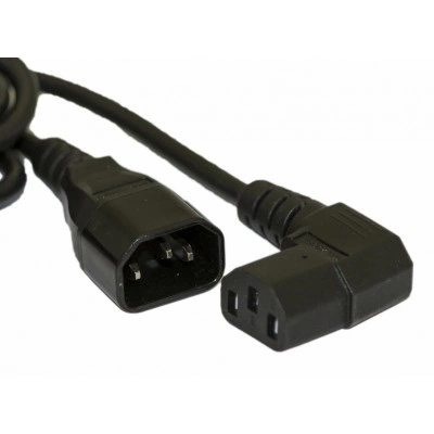 Hyperline PWC-IEC13A-IEC14-1.8-BK Кабель питания монитор-компьютер IEC 320 C13 (угловая) - IEC 320 C14 (3x0.75), 10A, прямая вилка, 1.8м, цвет черный (ПВС-АП-3*0,75-250-C13SC14-10-1,8 ГОСТ 30851.1-2002 (МЭК 60320-1:1994)) Hyperline PWC-IEC13A-IEC14-1.8-BK Кабель питания монитор-компьютер IEC 320 C13 (угловая) - IEC 320 C14 (3x0.75), 10A, прямая вилка, 1.8м, цвет черный (ПВС-АП-3*0,75-250-C13SC14-10-1,8 ГОСТ 30851.1-2002 (МЭК 60320-1:1994))