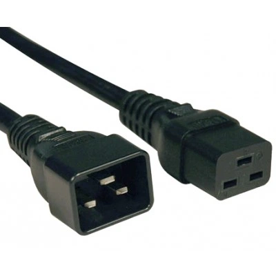 Hyperline PWC-IEC19-IEC20-0.5-BK Кабель питания IEC 320 C19 - IEC 320 C20 (3x1.5), 16A, прямая вилка, 0.5м, цвет черный (ПВС-АП-3*1,5-250-C19C20-16-0,5 ГОСТ 30851.1-2002 (МЭК 60320-1:1994)) Hyperline PWC-IEC19-IEC20-0.5-BK Кабель питания IEC 320 C19 - IEC 320 C20 (3x1.5), 16A, прямая вилка, 0.5м, цвет черный (ПВС-АП-3*1,5-250-C19C20-16-0,5 ГОСТ 30851.1-2002 (МЭК 60320-1:1994))