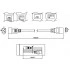 Hyperline PWC-IEC19-IEC20-5.0-BK Кабель питания IEC 320 C19 - IEC 320 C20 (3x1.5), прямая вилка, 16A, 5м, цвет черный (ПВС-АП-3*1,5-250-C19C20-16-5,0 ГОСТ 30851.1-2002 (МЭК 60320-1:1994)) Hyperline PWC-IEC19-IEC20-5.0-BK Кабель питания IEC 320 C19 - IEC 320 C20 (3x1.5), прямая вилка, 16A, 5м, цвет черный (ПВС-АП-3*1,5-250-C19C20-16-5,0 ГОСТ 30851.1-2002 (МЭК 60320-1:1994))