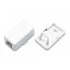 Hyperline SBB3-1-WH Корпус настенной розетки для установки 1-ой вставки типа Keystone Jack, белый Hyperline SBB3-1-WH Корпус настенной розетки для установки 1-ой вставки типа Keystone Jack, белый