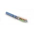 Hyperline SFTP4-C8.1-S23-IN-LSZH-BL-500 (500 м) Кабель витая пара, экранированная S/FTP, категория 8.1 (Класс I, 2000MHz), 4 пары (23 AWG), одножильный (solid), LSZH (нг(А)-HF), –40°C – +80°C, синий Hyperline SFTP4-C8.1-S23-IN-LSZH-BL-500 (500 м) Кабель витая пара, экранированная S/FTP, категория 8.1 (Класс I, 2000MHz), 4 пары (23 AWG), одножильный (solid), LSZH (нг(А)-HF), –40°C – +80°C, синий