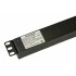 Hyperline SHE-18SH-2.5EU Блок розеток, вертикальный, 18 розеток Schuko, кабель питания 2.5м (3х1.5мм2) с вилкой Schuko 16A, 250В, 950x44.4x44.4мм (ДхШхВ), корпус алюминий, черный Hyperline SHE-18SH-2.5EU Блок розеток, вертикальный, 18 розеток Schuko, кабель питания 2.5м (3х1.5мм2) с вилкой Schuko 16A, 250В, 950x44.4x44.4мм (ДхШхВ), корпус алюминий, черный