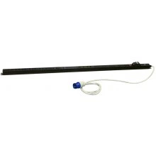 Hyperline SHE-20IEC-4BIEC-B-3PVB Блок розеток, вертикальный, 20 розеток IEC320 C13, 4 розетки IEC320 C19, автоматич. выключатель, кабель питания 3м (3х4.0мм2) с вилкой IEC 60309 32А (2х16A) (2P+E), 250В, 1556x44.4x44.4мм (ДхШхВ), корпус алюминий, черный