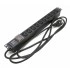 Hyperline SHE19-10IEC-S-2.5EU Блок розеток для 19 шкафов, горизонтальный, 10 розеток IEC320 C13, выключатель с подсветкой, кабель питания 2.5м (3х1.5мм2) с вилкой Schuko 16A, 250В, 482.6x44.4x44.4мм (ШхГхВ), корпус алюминий, черный Hyperline SHE19-10IEC-S-2.5EU Блок розеток для 19 шкафов, горизонтальный, 10 розеток IEC320 C13, выключатель с подсветкой, кабель питания 2.5м (3х1.5мм2) с вилкой Schuko 16A, 250В, 482.6x44.4x44.4мм (ШхГхВ), корпус алюминий, черный