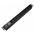 Hyperline SHE19-10IEC-S-IEC Блок розеток для 19 шкафов, горизонтальный, 10 розеток IEC320 C13, выключатель с подсветкой, без кабеля питания, входной разъем IEC320 C14 10A, 250В, 482.6x44.4x44.4мм (ШхГхВ), корпус алюминий, черный Hyperline SHE19-10IEC-S-IEC Блок розеток для 19 шкафов, горизонтальный, 10 розеток IEC320 C13, выключатель с подсветкой, без кабеля питания, входной разъем IEC320 C14 10A, 250В, 482.6x44.4x44.4мм (ШхГхВ), корпус алюминий, черный