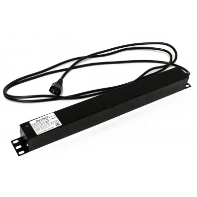 Hyperline SHE19-6SH-2.5IEC Блок розеток для 19 шкафов, горизонтальный, 6 розеток Schuko, кабель питания 2.5м (3х1.0мм2) с вилкой IEC320 C14 10A, 250В, 482.6x44.4x44.4мм (ШхГхВ), корпус алюминий, черный Hyperline SHE19-6SH-2.5IEC Блок розеток для 19 шкафов, горизонтальный, 6 розеток Schuko, кабель питания 2.5м (3х1.0мм2) с вилкой IEC320 C14 10A, 250В, 482.6x44.4x44.4мм (ШхГхВ), корпус алюминий, черный