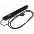 Hyperline SHE19-7SH-AV-2.5EU Блок розеток для 19 шкафов, горизонтальный, 7 розеток Schuko, амперметр/вольтметр, кабель питания 2.5м (3х1.5мм2) с вилкой Schuko 16A, 250В, 482.6x44.4x44.4мм (ШхГхВ), корпус алюминий, черный Hyperline SHE19-7SH-AV-2.5EU Блок розеток для 19 шкафов, горизонтальный, 7 розеток Schuko, амперметр/вольтметр, кабель питания 2.5м (3х1.5мм2) с вилкой Schuko 16A, 250В, 482.6x44.4x44.4мм (ШхГхВ), корпус алюминий, черный