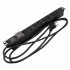 Hyperline SHE19-8IEC-S-2.5EU Блок розеток для 19 шкафов, горизонтальный, 8 розеток IEC320 C13, выключатель с подсветкой, кабель питания 2.5м (3х1.5мм2) с вилкой Schuko 16A, 250В, 482.6x44.4x44.4мм (ШхГхВ), корпус алюминий, черный Hyperline SHE19-8IEC-S-2.5EU Блок розеток для 19 шкафов, горизонтальный, 8 розеток IEC320 C13, выключатель с подсветкой, кабель питания 2.5м (3х1.5мм2) с вилкой Schuko 16A, 250В, 482.6x44.4x44.4мм (ШхГхВ), корпус алюминий, черный