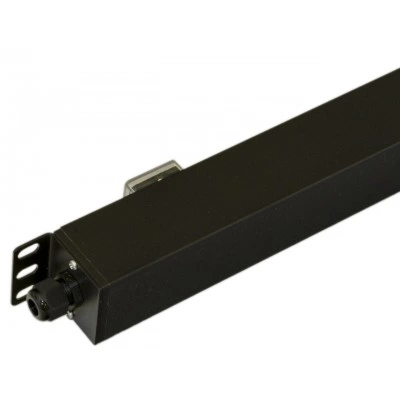 Hyperline SHE19-8IEC-S-CB Блок розеток для 19 шкафов, горизонтальный, 8 розеток IEC320 C13, выключатель в подсветкой, без кабеля питания, клеммная колодка 16A, 250В, 482.6x44.4x44.4мм (ШхГхВ), корпус алюминий, черный Hyperline SHE19-8IEC-S-CB Блок розеток для 19 шкафов, горизонтальный, 8 розеток IEC320 C13, выключатель в подсветкой, без кабеля питания, клеммная колодка 16A, 250В, 482.6x44.4x44.4мм (ШхГхВ), корпус алюминий, черный