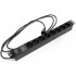 Hyperline SHE19-8SH-S-2.5IEC Блок розеток для 19 шкафов, горизонтальный, 8 розеток Schuko, выключатель с подсветкой, кабель питания 2.5м (3х1.0мм2) с вилкой IEC320 C14 10A, 250В, 482.6x44.4x44.4мм (ШхГхВ), корпус алюминий, черный Hyperline SHE19-8SH-S-2.5IEC Блок розеток для 19 шкафов, горизонтальный, 8 розеток Schuko, выключатель с подсветкой, кабель питания 2.5м (3х1.0мм2) с вилкой IEC320 C14 10A, 250В, 482.6x44.4x44.4мм (ШхГхВ), корпус алюминий, черный
