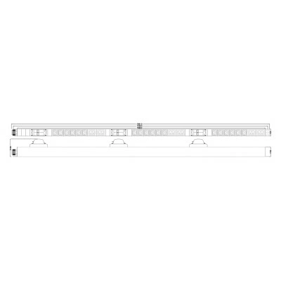 Hyperline SHT-18IEC-6BIEC-3V-3PVR Блок розеток, вертикальный, 3 блока по 6 розеток IEC320 С13 + 2 розетки IEC320 С19 + авт. выключатель, кабель питания 3м (5х6.0мм2) с вилкой IEC 60309 32A (3P+N+E), 380В, 1556х68х44.4мм (ДхШхВ), копрус алюминий, черный Hyperline SHT-18IEC-6BIEC-3V-3PVR Блок розеток, вертикальный, 3 блока по 6 розеток IEC320 С13 + 2 розетки IEC320 С19 + авт. выключатель, кабель питания 3м (5х6.0мм2) с вилкой IEC 60309 32A (3P+N+E), 380В, 1556х68х44.4мм (ДхШхВ), копрус алюминий, черный