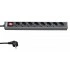 Hyperline SHT19-8SH-S-2.5EU Блок розеток для 19 шкафов, горизонтальный, 8 розеток Schuko, выключатель с подсветкой, кабель питания 2.5м (3х1.5мм2) с вилкой Schuko 16A, 250В, 482.6x44.4x44.4мм (ШхГхВ), корпус алюминий Hyperline SHT19-8SH-S-2.5EU Блок розеток для 19 шкафов, горизонтальный, 8 розеток Schuko, выключатель с подсветкой, кабель питания 2.5м (3х1.5мм2) с вилкой Schuko 16A, 250В, 482.6x44.4x44.4мм (ШхГхВ), корпус алюминий