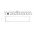 Hyperline SHT19-8SH-S-IEC Блок розеток для 19 шкафов, горизонтальный, 8 розеток Schuko, выкл. с подсветкой, вх. разъем IEC320 C14 10А, 250В, каб. пит. С13-С14 3м (3х1.0мм2) с вилкой IEC320 C14 в компл., 482.6x116.0x44.4мм (ШхГхВ), корпус алюминий, черный Hyperline SHT19-8SH-S-IEC Блок розеток для 19 шкафов, горизонтальный, 8 розеток Schuko, выкл. с подсветкой, вх. разъем IEC320 C14 10А, 250В, каб. пит. С13-С14 3м (3х1.0мм2) с вилкой IEC320 C14 в компл., 482.6x116.0x44.4мм (ШхГхВ), корпус алюминий, черный