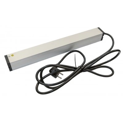 Hyperline SHZ19-8SH-S-2.5EU Блок розеток для 19 шкафов, горизонтальный, 8 розеток Schuko, выключатель с подсветкой, кабель питания 2.5м (3х1.5мм2) с вилкой Schuko 16A, 250В, 482.6x44.4x44.4мм (ШхГхВ), корпус алюминий Hyperline SHZ19-8SH-S-2.5EU Блок розеток для 19 шкафов, горизонтальный, 8 розеток Schuko, выключатель с подсветкой, кабель питания 2.5м (3х1.5мм2) с вилкой Schuko 16A, 250В, 482.6x44.4x44.4мм (ШхГхВ), корпус алюминий