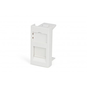 Hyperline SIP2-1K-M45-22.5 Вставка 45x22,5 (аналог Mosaic) для 1 модуля формата Keystone Jack, со шторкой Hyperline SIP2-1K-M45-22.5 Вставка 45x22,5 (аналог Mosaic) для 1 модуля формата Keystone Jack, со шторкой