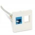Hyperline SIP2-2N-M45-45 Вставка 45x45 (аналог Mosaic) для 2х модулей формата Keystone Jack, ROHS, белая Hyperline SIP2-2N-M45-45 Вставка 45x45 (аналог Mosaic) для 2х модулей формата Keystone Jack, ROHS, белая