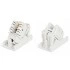 Hyperline SIP2K-C5E-M45-22.5 Розетка (вставка) 45x22,5 (аналог Mosaic) с наклонным модулем RJ-45 категории 5е Hyperline SIP2K-C5E-M45-22.5 Розетка (вставка) 45x22,5 (аналог Mosaic) с наклонным модулем RJ-45 категории 5е
