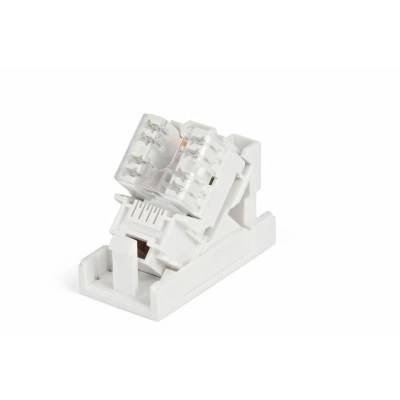 Hyperline SIP2K-C5E-M45-22.5 Розетка (вставка) 45x22,5 (аналог Mosaic) с наклонным модулем RJ-45 категории 5е Hyperline SIP2K-C5E-M45-22.5 Розетка (вставка) 45x22,5 (аналог Mosaic) с наклонным модулем RJ-45 категории 5е