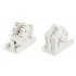 Hyperline SIP2K-C6-M45-22.5 Розетка (вставка) 45x22,5 (аналог Mosaic) с наклонным модулем RJ-45 категории 6 Hyperline SIP2K-C6-M45-22.5 Розетка (вставка) 45x22,5 (аналог Mosaic) с наклонным модулем RJ-45 категории 6