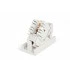Hyperline SIP2K-C6-M45-22.5 Розетка (вставка) 45x22,5 (аналог Mosaic) с наклонным модулем RJ-45 категории 6 Hyperline SIP2K-C6-M45-22.5 Розетка (вставка) 45x22,5 (аналог Mosaic) с наклонным модулем RJ-45 категории 6