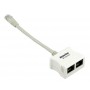 Hyperline SPL-BRIDGE Разветвитель RJ-45 4Prр.USOC -> 2 x 4Pr.USOC Hyperline SPL-BRIDGE Разветвитель RJ-45 4Prр.USOC -> 2 x 4Pr.USOC