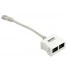 Hyperline SPL-YT4-E2-E2 Разветвитель RJ-45 4Pr.T568A/T568B -> 2 x 2Pr.10BASE-T Hyperline SPL-YT4-E2-E2 Разветвитель RJ-45 4Pr.T568A/T568B -> 2 x 2Pr.10BASE-T