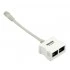 Hyperline SPL-YT4-E2-E2 Разветвитель RJ-45 4Pr.T568A/T568B -> 2 x 2Pr.10BASE-T Hyperline SPL-YT4-E2-E2 Разветвитель RJ-45 4Pr.T568A/T568B -> 2 x 2Pr.10BASE-T