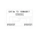 Hyperline SPL-YT4-E2-E2 Разветвитель RJ-45 4Pr.T568A/T568B -> 2 x 2Pr.10BASE-T Hyperline SPL-YT4-E2-E2 Разветвитель RJ-45 4Pr.T568A/T568B -> 2 x 2Pr.10BASE-T