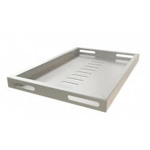 Hyperline SSH3-180-RAL7035 Полка для 10 шкафов TDC/TDB 272 x 180 мм, уст. размер 254 мм, цвет серый (RAL 7035)