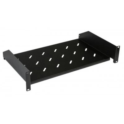 Hyperline TAL3-2U-300-RAL9005 Полка угловая с перфорацией 19, 2U, ширина 440 мм, глубина 300 мм, цвет черный (RAL 9005) Hyperline TAL3-2U-300-RAL9005 Полка угловая с перфорацией 19, 2U, ширина 440 мм, глубина 300 мм, цвет черный (RAL 9005)