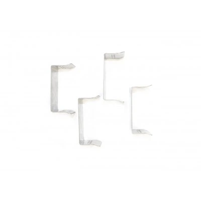 Hyperline TB2-KIT-SL Комплект для скрепления шкафов серии TTB, TTR между собой (4 скобы + 8 винтов), нержавеющая сталь Hyperline TB2-KIT-SL Комплект для скрепления шкафов серии TTB, TTR между собой (4 скобы + 8 винтов), нержавеющая сталь