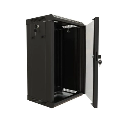 Hyperline TDB-6U-GP-RAL9004 Шкаф настенный 10, 6U, 366,5х390х300, уст. размер 254 мм, со стеклянной дверью, открывающиеся стенки, возможность установки вентилятора, цвет черный (RAL 9004) (собранный) Hyperline TDB-6U-GP-RAL9004 Шкаф настенный 10, 6U, 366,5х390х300, уст. размер 254 мм, со стеклянной дверью, открывающиеся стенки, возможность установки вентилятора, цвет черный (RAL 9004) (собранный)