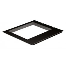 Hyperline TDP-15-RAL9004 Рамка для монитора 15-дюймового монитора (размер окна 285х215 мм), цвет черный (RAL 9004)