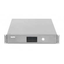 Hyperline TDR3-2U-460-RAL7035 Полка (ящик) для документов с замком, 2U, 88х483х460мм (ВхШхГ), цвет серый (RAL 7035)